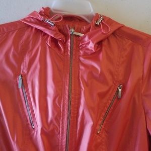 Woman raining coat used  like new size M